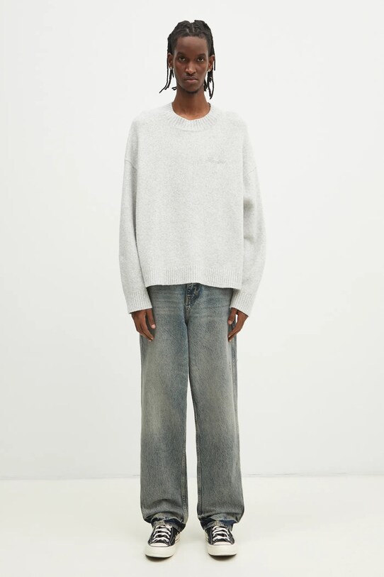 Represent cashmere blend jumper Marled Knit Jumper MLM3839.50 gray