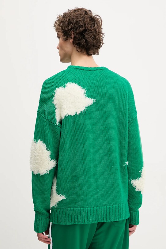 Oblečení Vlněný svetr Fiorucci Cloud Sweater U02SPKSW335KN03GN02 zelená