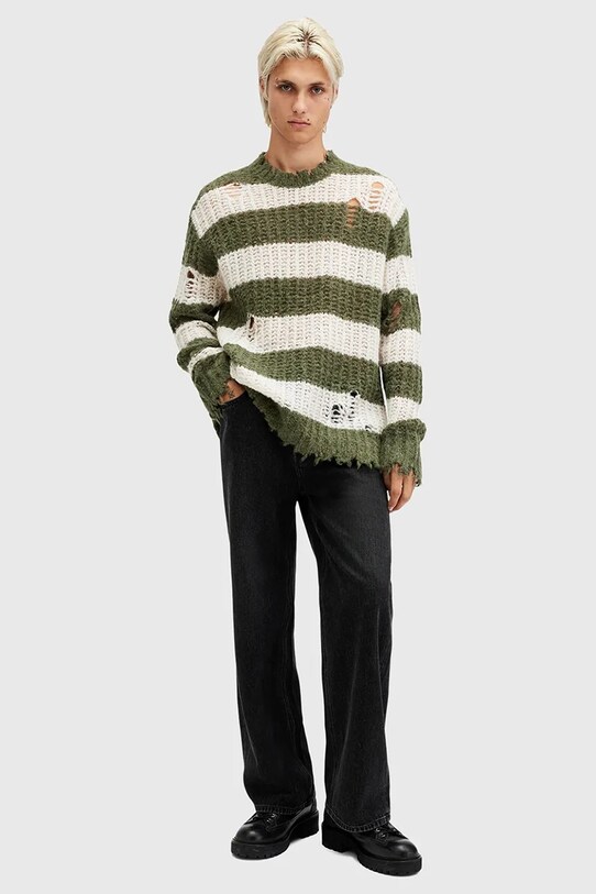 AllSaints pulover de lana SID M098KB multicolor