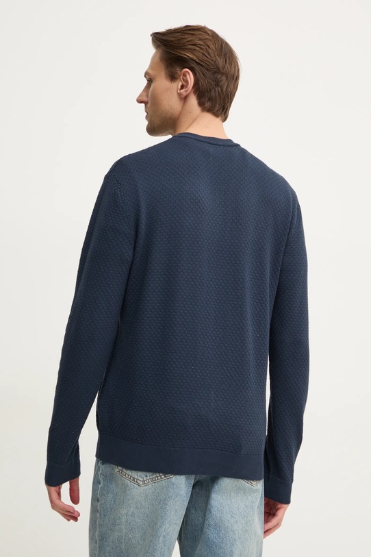 Oblečení Bavlněný svetr Sisley 1198S104B námořnická modř