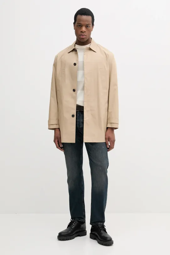 United Colors of Benetton sweter bawełniany 1098K109F beżowy SS25