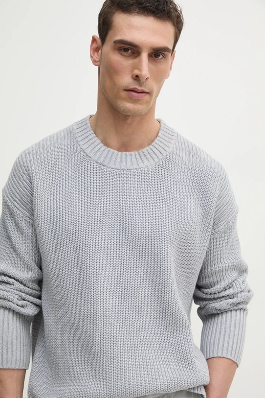 Bavlněný svetr Michael Kors šedá CR560ELFE5