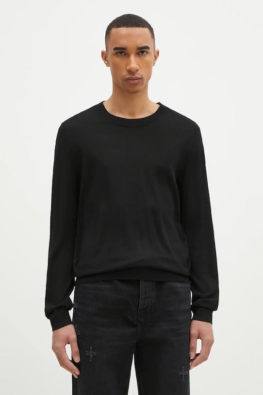 Vlnený sveter Paul Smith vlna čierna M1R.238Z.P02093