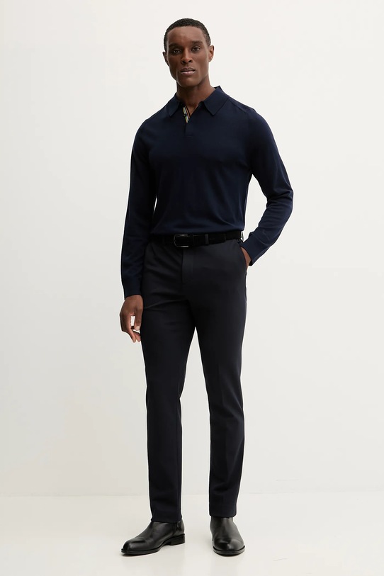 Μάλλινο πουλόβερ Paul Smith M1R.241Z.P02093 σκούρο μπλε SS25