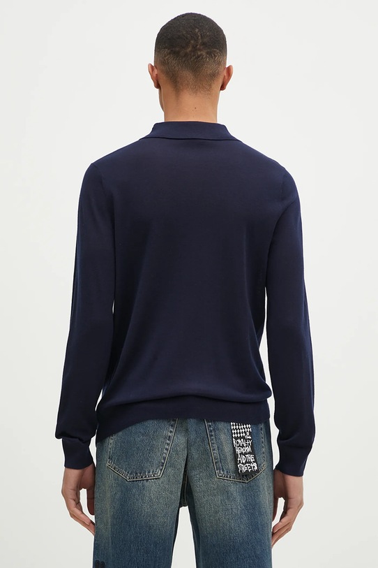 Odzież Paul Smith sweter wełniany M1R.241Z.P02093 granatowy