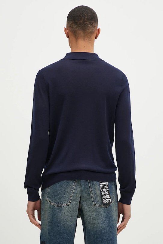 Odzież Paul Smith sweter wełniany M1R.241Z.P02093 granatowy