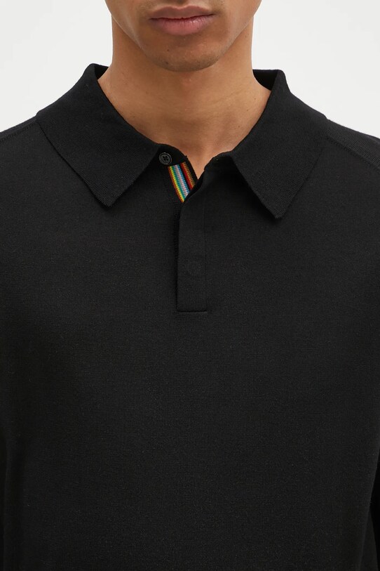 Paul Smith pulover de lână negru M1R.241Z.P02093