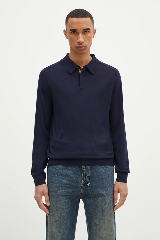 Paul Smith pulover de lână subtiri negru M1R.241Z.P02093