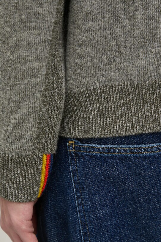 Вълнен пуловер Paul Smith сив M1R.246Z.P02585