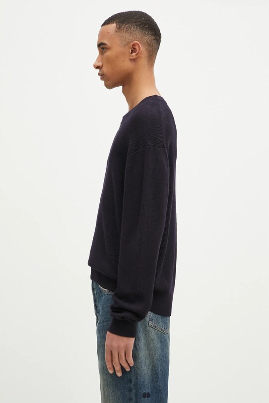 Вълнен пуловер Paul Smith M1R.247Z.P02587 тъмносин SS25