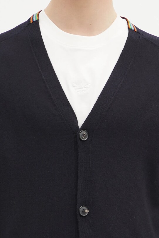 Paul Smith kardigan wełniany czarny M1R.250Z.P02094