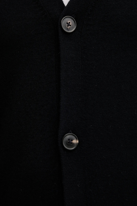 Μάλλινη ζακέτα Paul Smith M1R.250Z.P02094 μαύρο