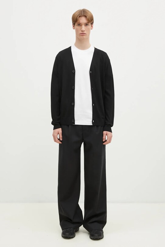 Шерстяной кардиган Paul Smith M1R.250Z.P02094 чёрный