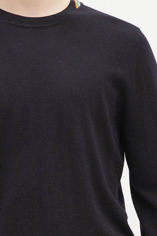 Μάλλινο πουλόβερ Paul Smith σκούρο μπλε M1R.251Z.P02094