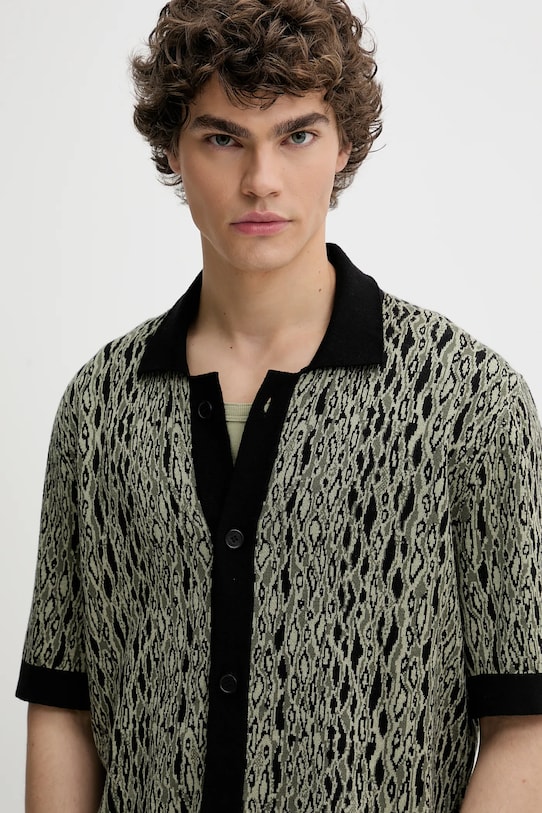 Kardigán HUGO zelená 50536665
