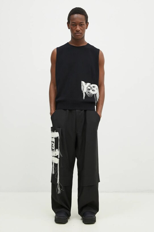 Y-3 gilet Knit Vest JN1983 black