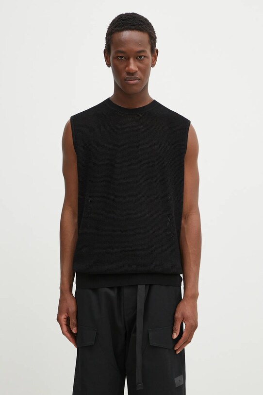 Odjeća Pulover Y-3 Graphic Knit Vest JN4874 crna