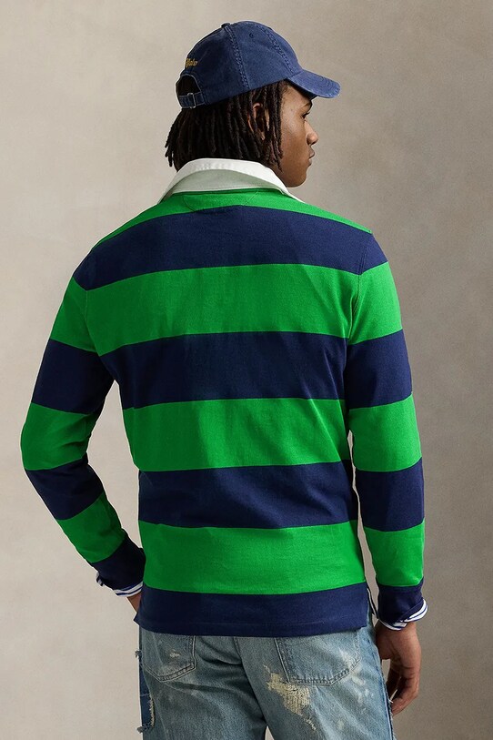 Polo Ralph Lauren cotton jumper Long Sleeve 710900566 navy SS25