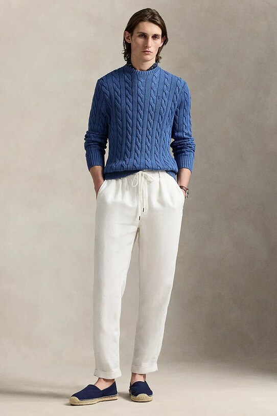 Clothing Polo Ralph Lauren cotton jumper Pullover 710972300 navy