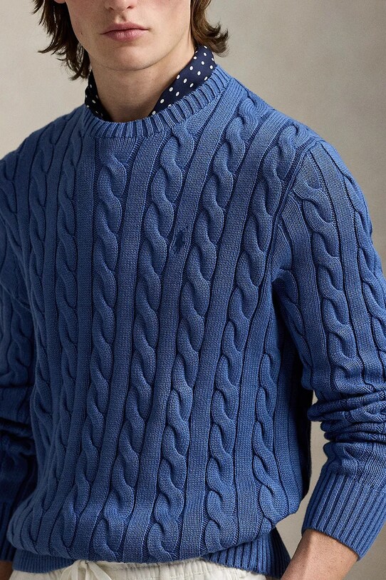 Polo Ralph Lauren cotton jumper Pullover navy 710972300