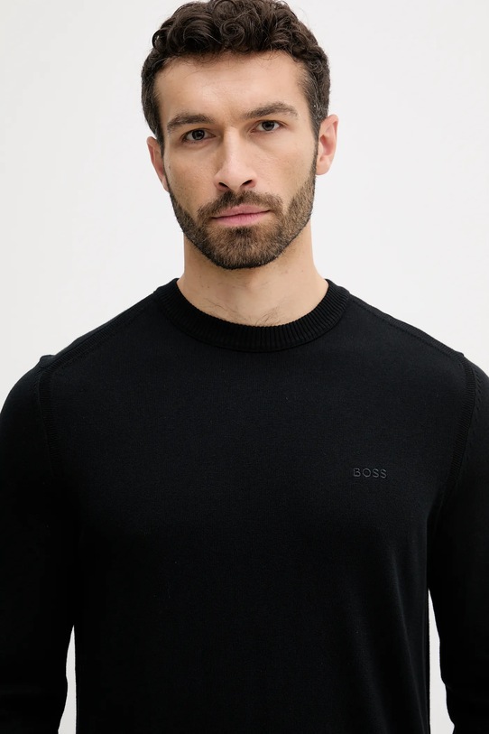 BOSS Orange pulóver fekete 50508766
