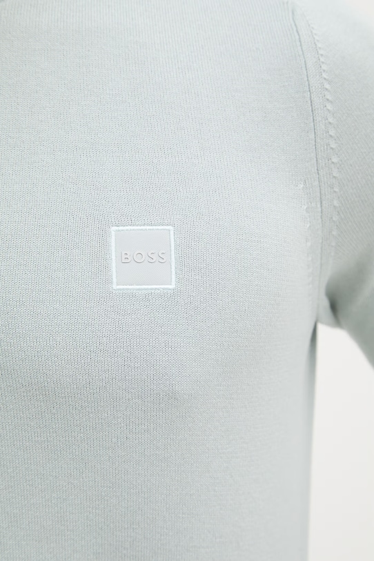 BOSS Orange pulover din amestec de lână Kanovano_S 50527583 turcoaz