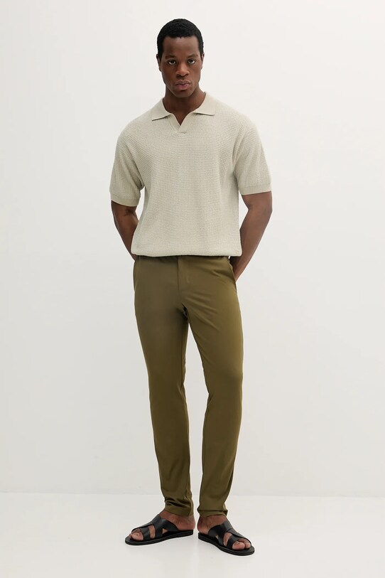 Polo tričko BOSS Orange 50538516 béžová SS25