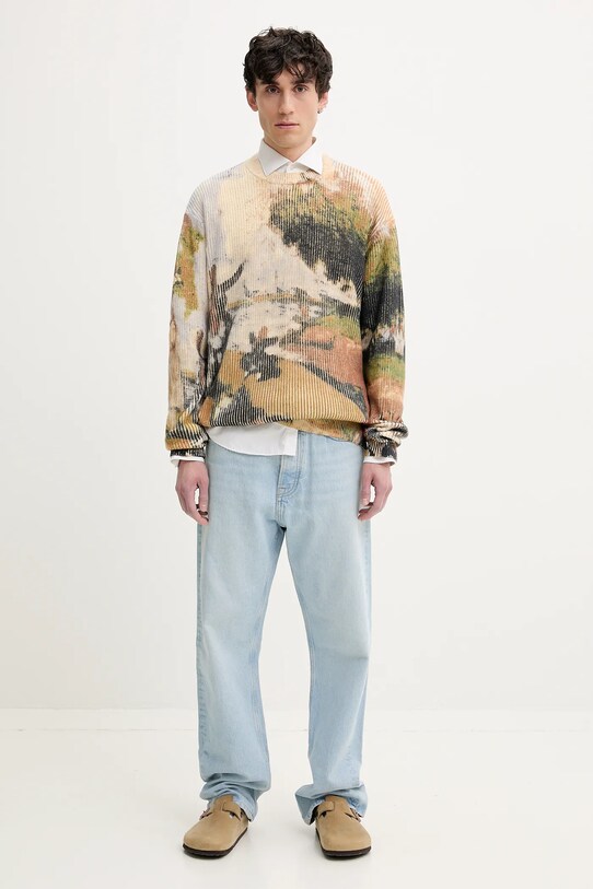 Svetr Desigual MASTERPIECE 25SMJF05 béžová SS25