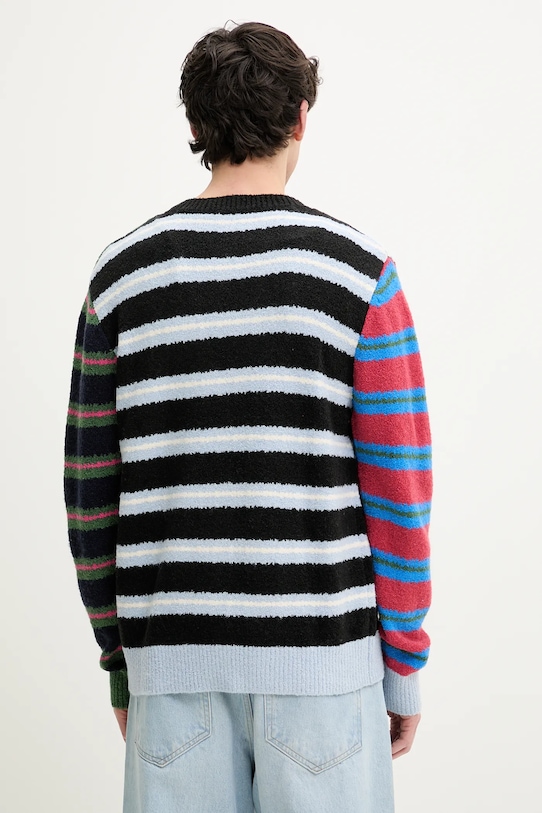 Odjeća Kardigan s primjesom vune Desigual MIDSTRIPES 25SMJK02 crna