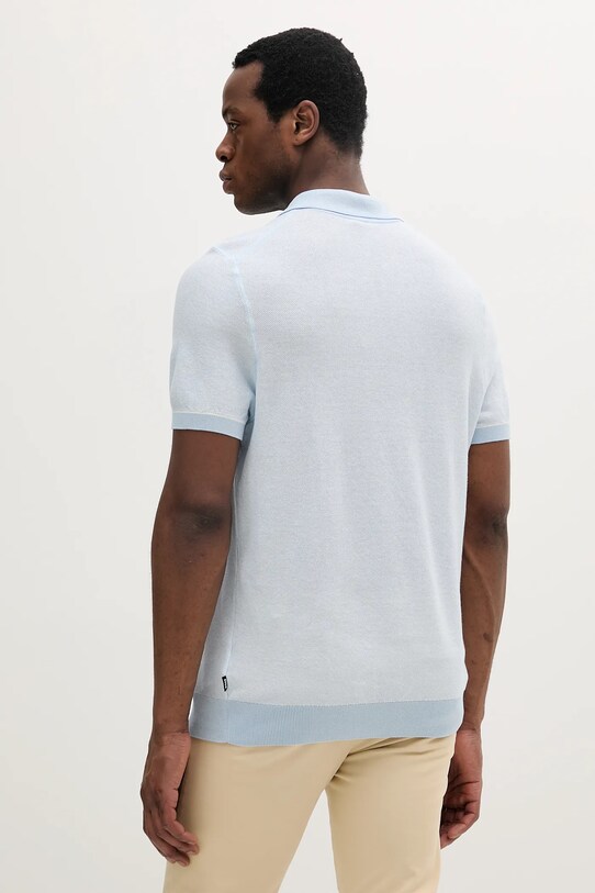 Oblečení Polo tričko BOSS 50537654 modrá