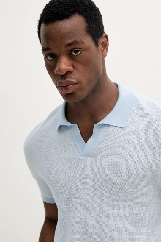 Polo tričko BOSS modrá 50537654