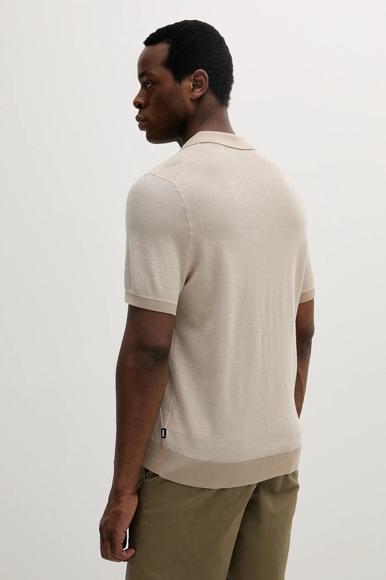 Odzież BOSS polo 50537654 beżowy