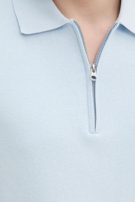 Samsoe Samsoe sweter SAGUNA M25100013 niebieski