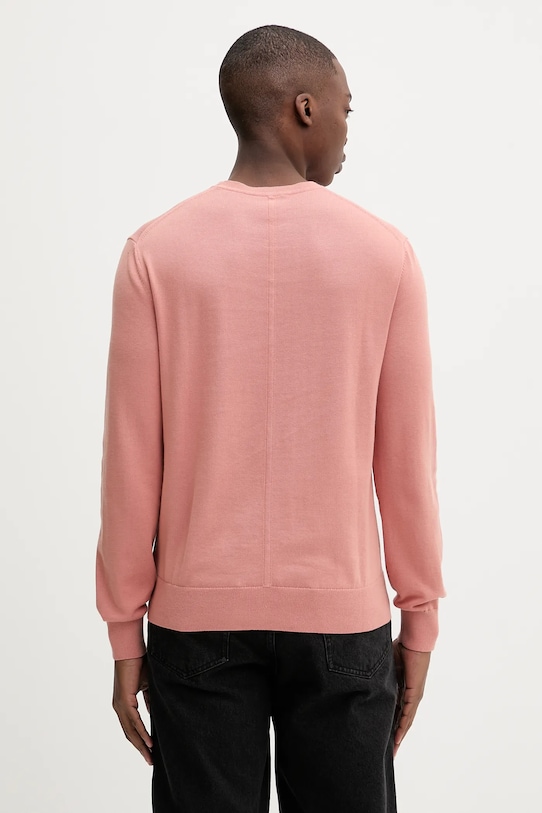 Ρούχα Βαμβακερό πουλόβερ Calvin Klein LV040BM343 πορτοκαλί