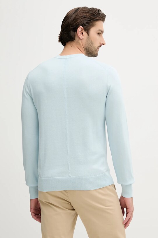 Abbigliamento Calvin Klein maglione in cotone LV040BM343 blu