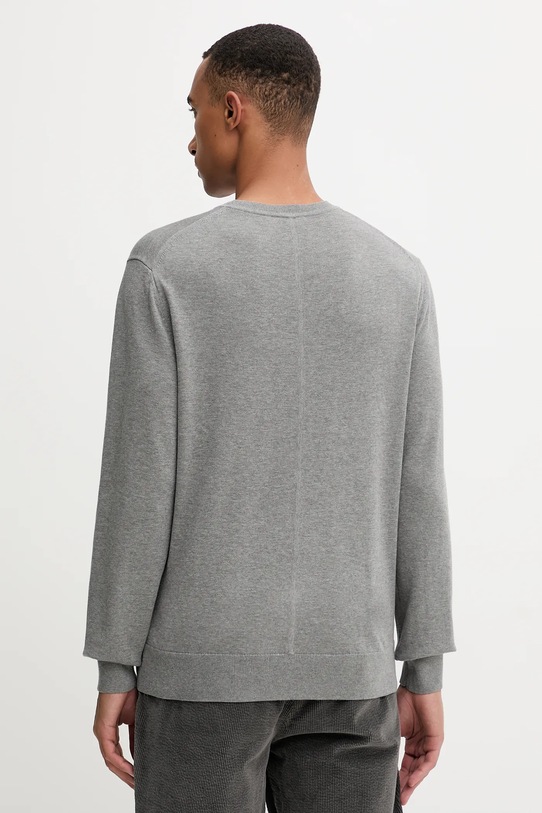 Îmbrăcăminte Calvin Klein pulover de bumbac LV040BM343 gri
