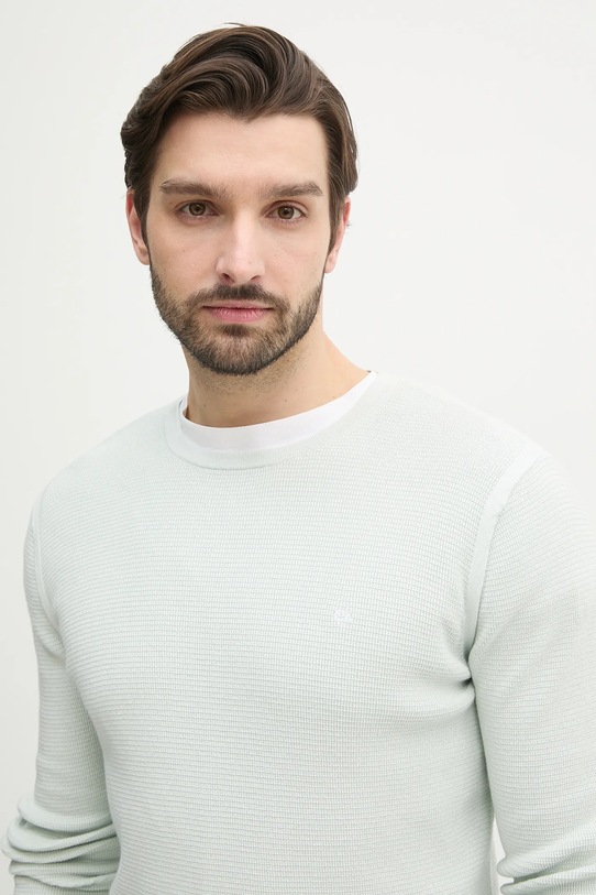 Calvin Klein sweter pozostałe turkusowy K10K114080