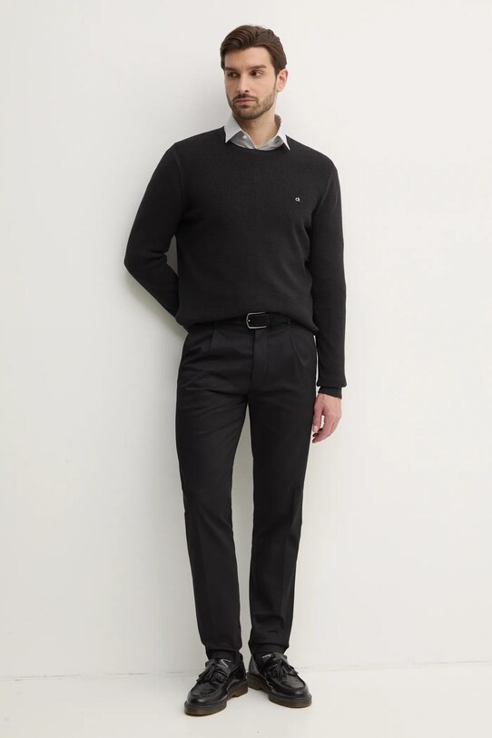 Светр Calvin Klein K10K114080 чорний SS25