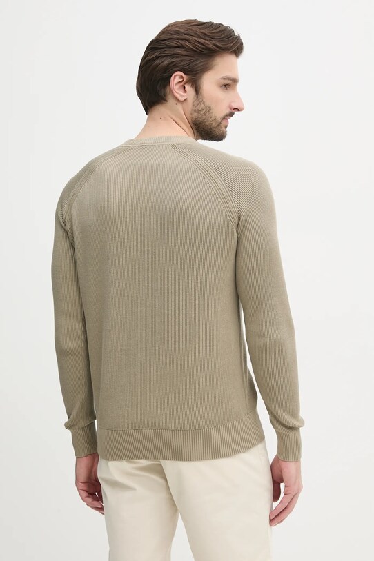 Odzież Calvin Klein Jeans sweter bawełniany J30J327281 zielony