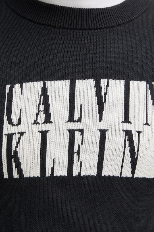 Бавовняний светр Calvin Klein Jeans J30J327280 чорний