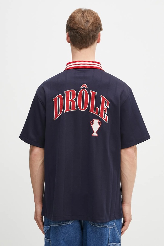 Odjeća Košulja Drôle de Monsieur La Chemise Drule Sport G.SH221.PL160.NY mornarsko plava