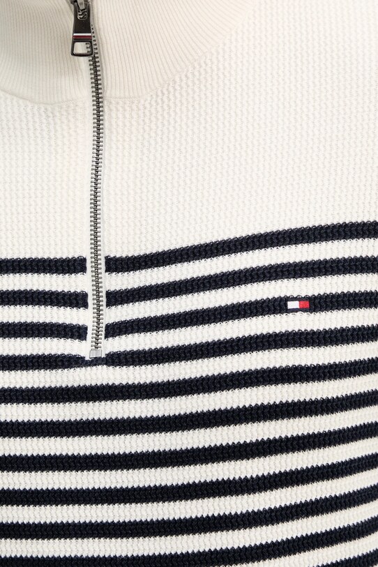 Tommy Hilfiger sweter bawełniany MW0MW38601 beżowy