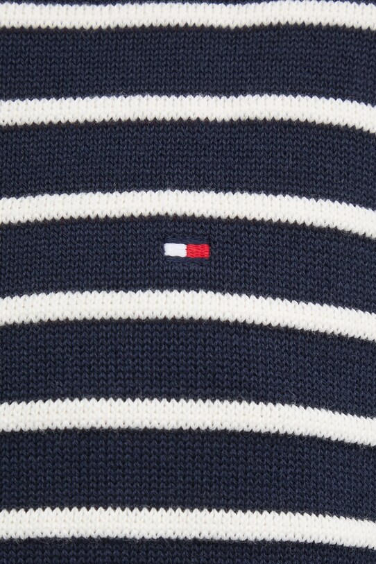 Tommy Hilfiger pulover de bumbac MW0MW38944 bleumarin