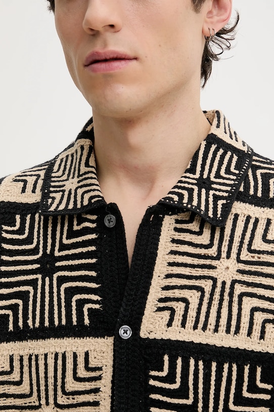 Abercrombie & Fitch camasa KI120.5022.908 negru