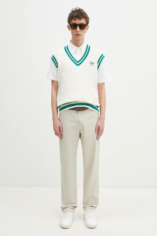 Fred Perry gilet K9721.560 beige