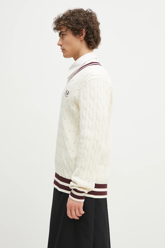 Fred Perry pulover K9722.560 bej SS25