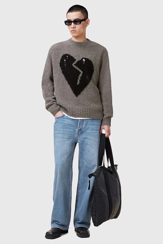 AllSaints maglione in lana LUVHEART M001KC