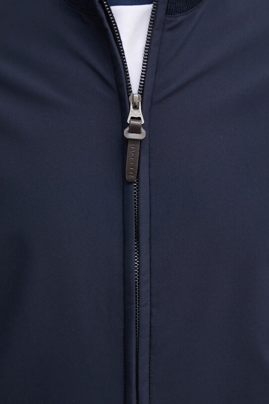 Hackett London bluza din lana HM703343 bleumarin