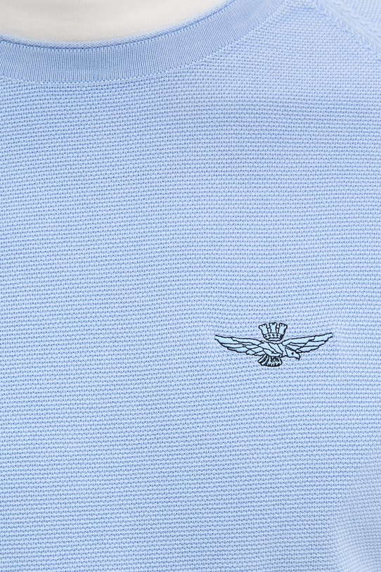 Bavlněný svetr Aeronautica Militare MA1556L560 modrá