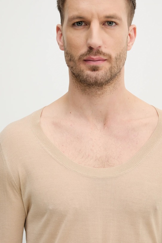 Karl Lagerfeld sweter KL STUDIO beżowy 552308.655018